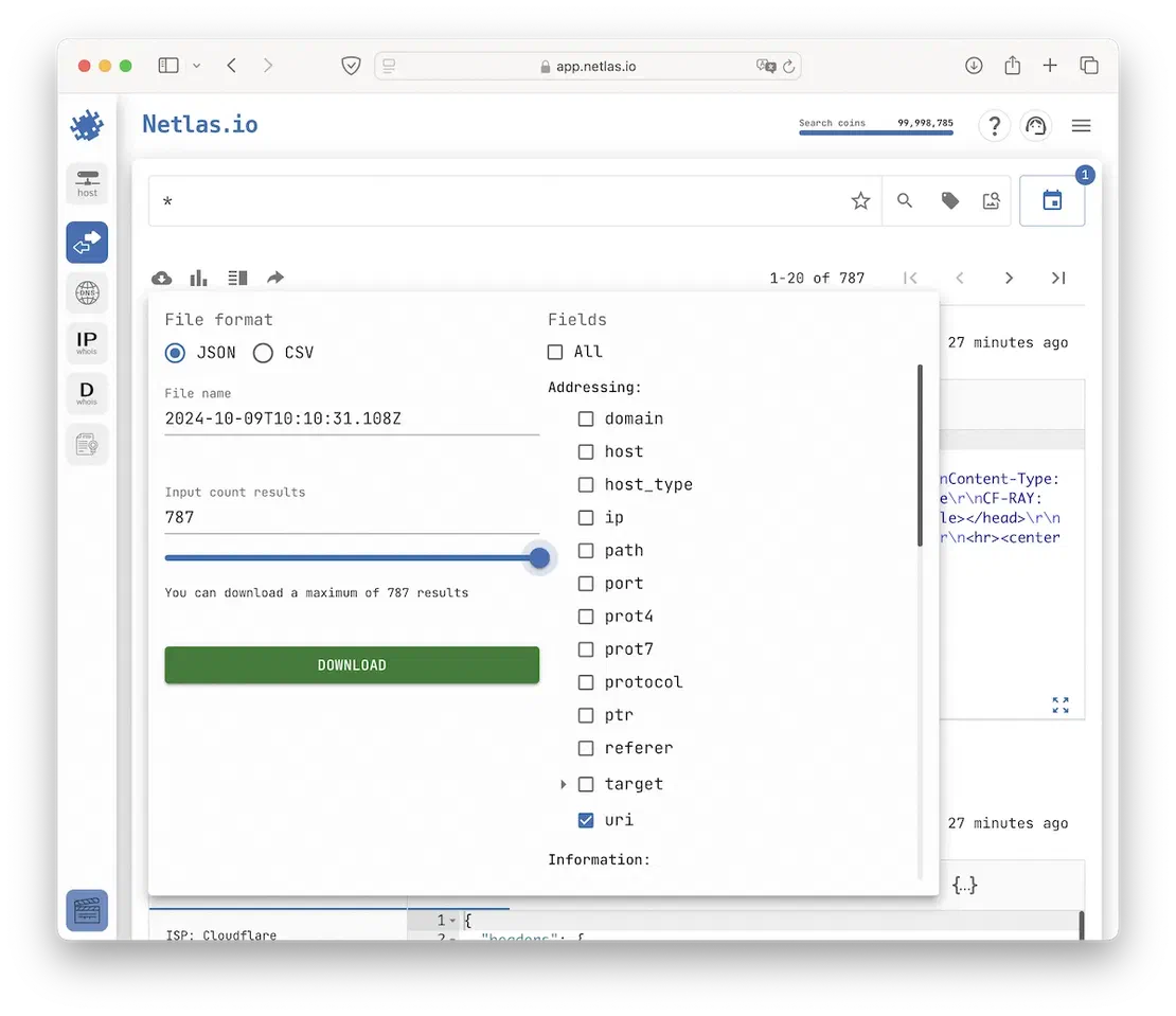 Endpoints download
