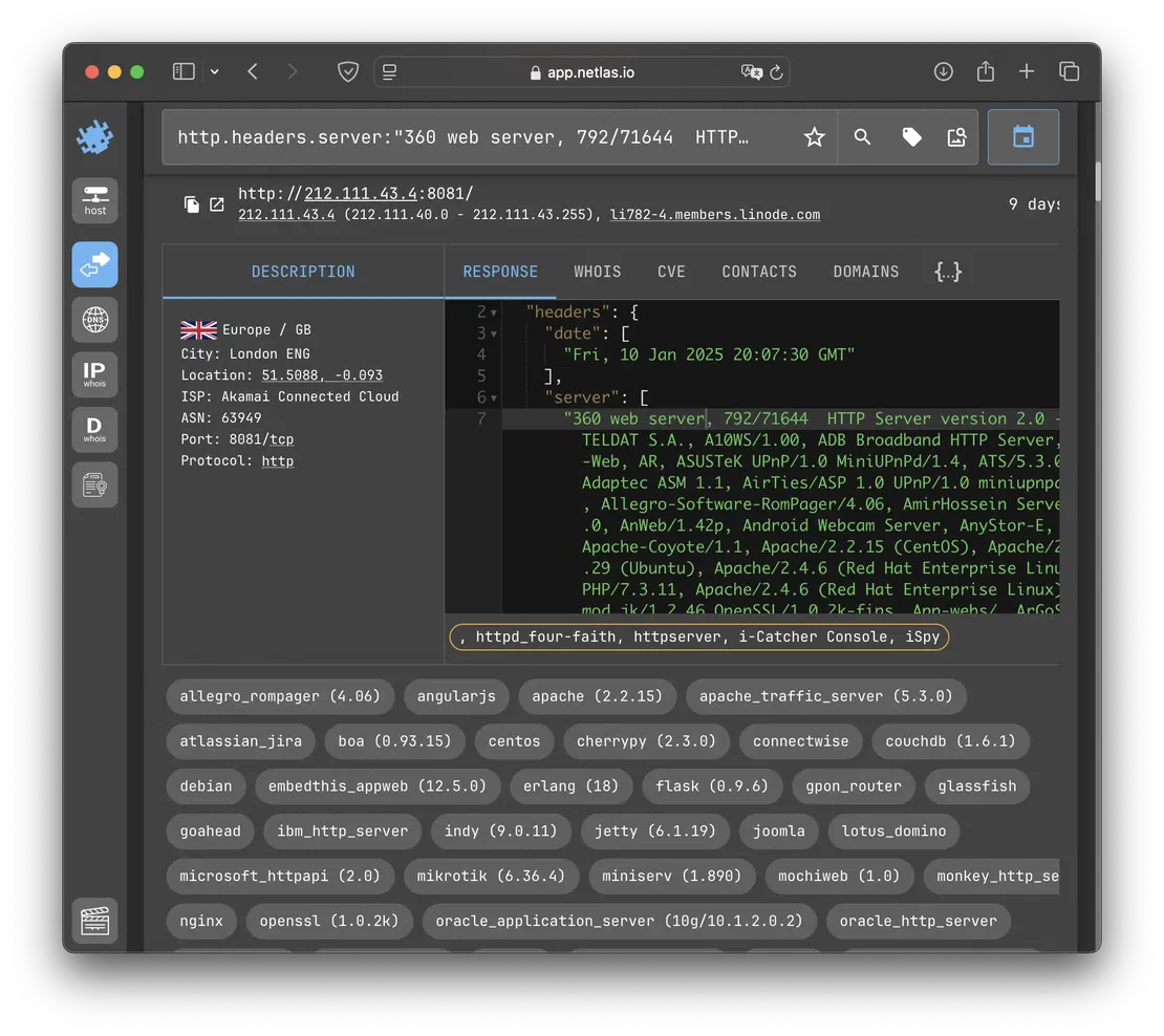 Honeypot Response