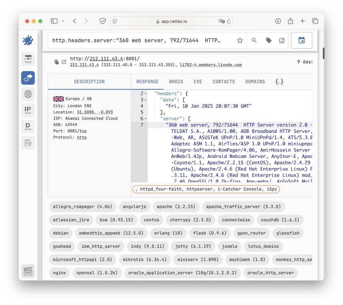 Honeypot Response