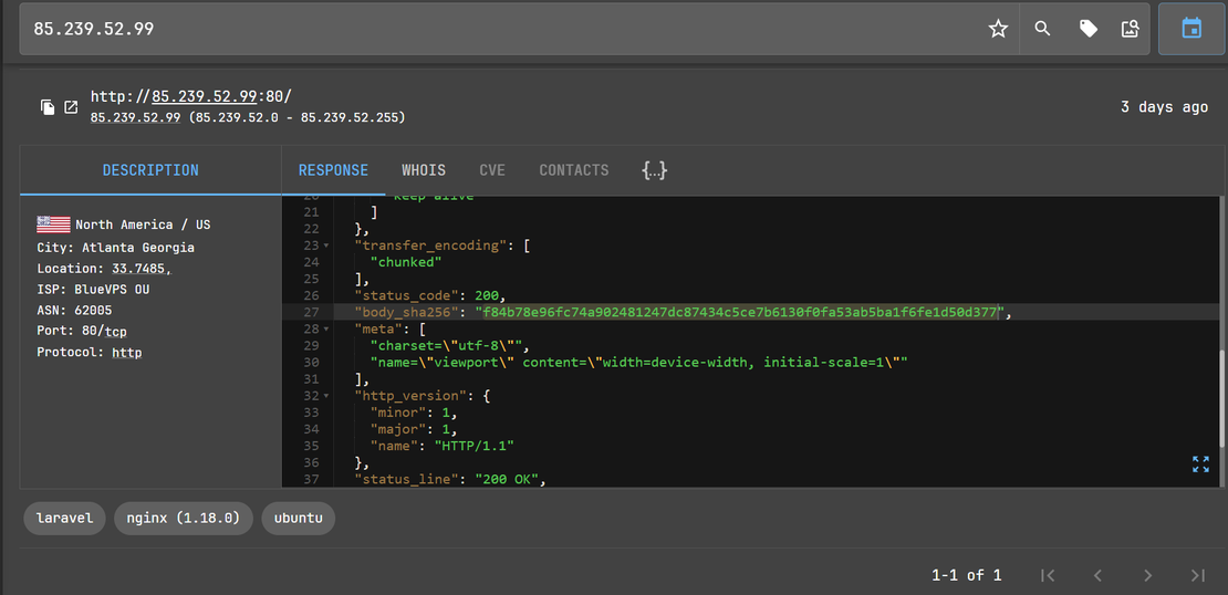 OysterC2 Netlas Search
