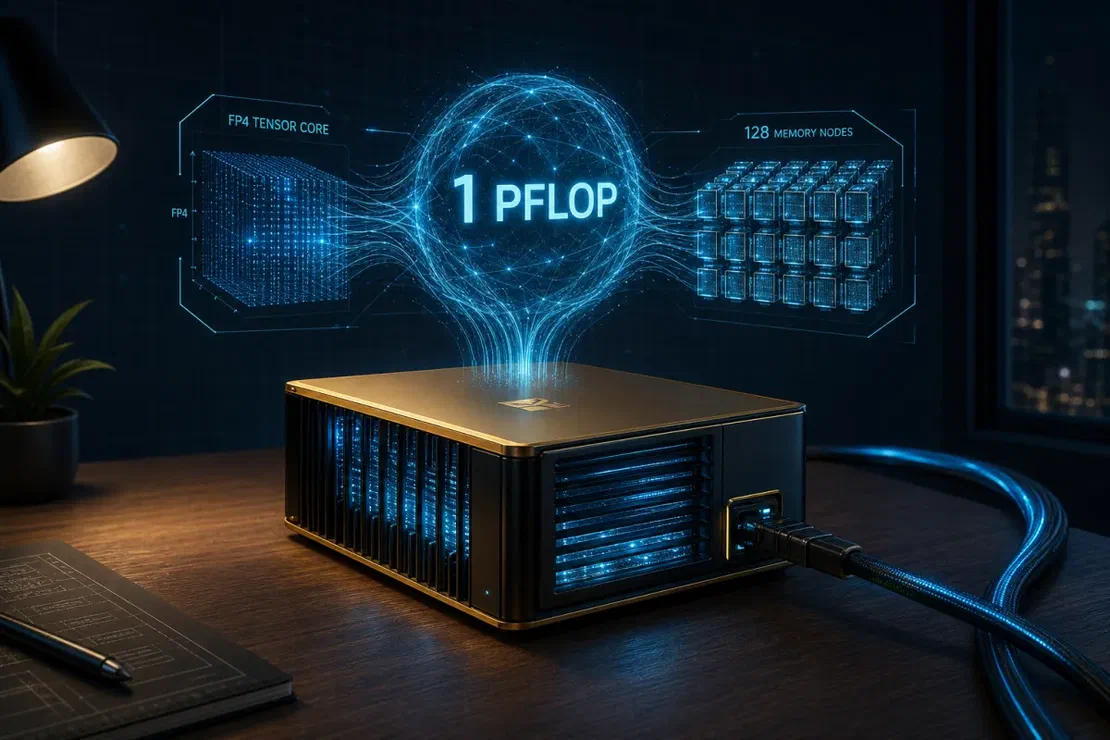 A petaflop of compute in a desktop box