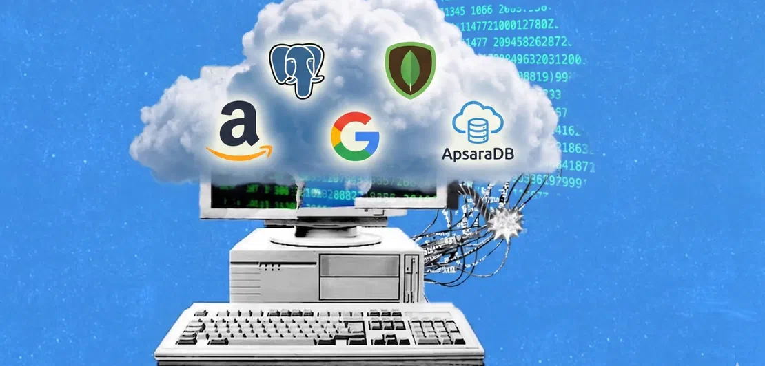Database credentials exposed in an application response