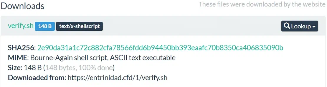 Verify.sh file
