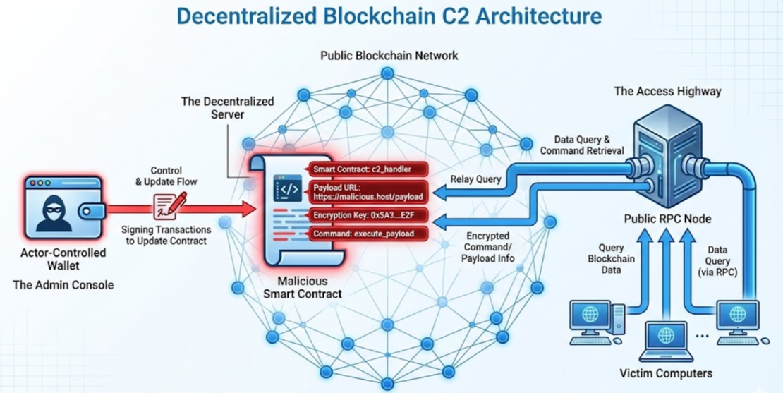 Blockchain C2 Architecture