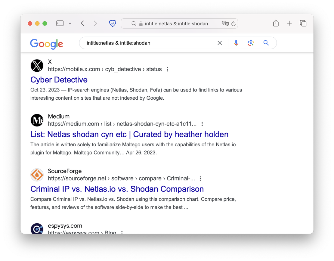 Using two dorks with AND