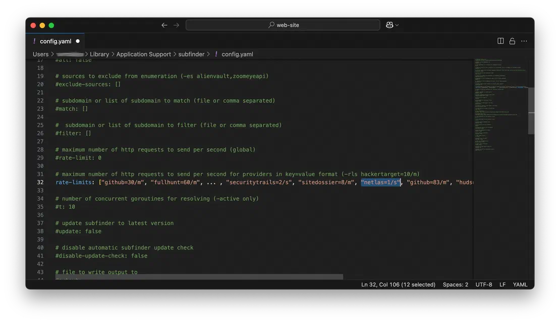 Netlas API Rate