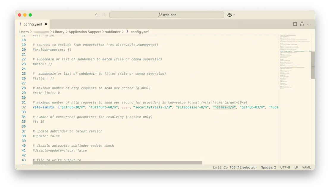 Netlas API Rate