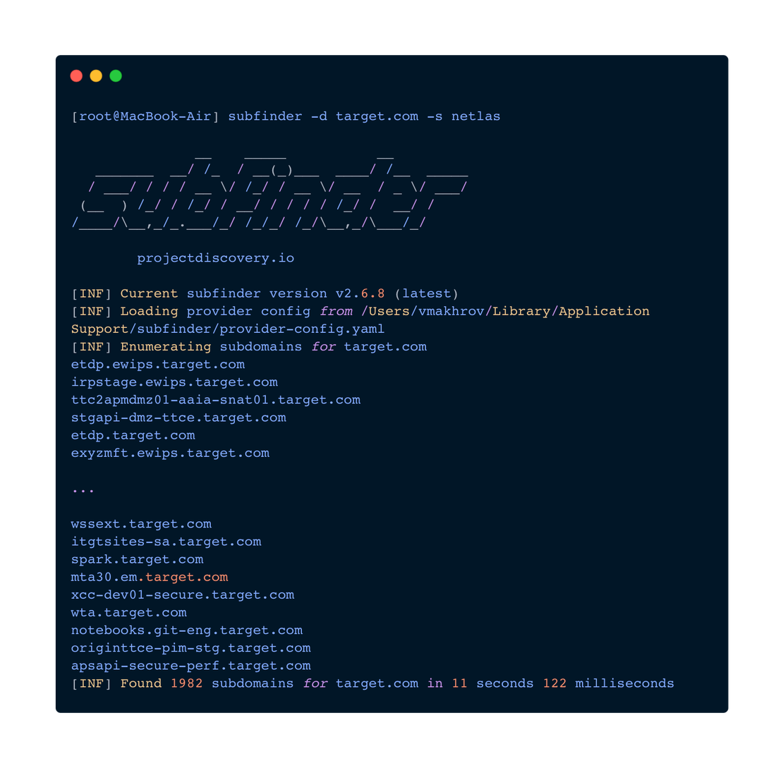 target.com exploration