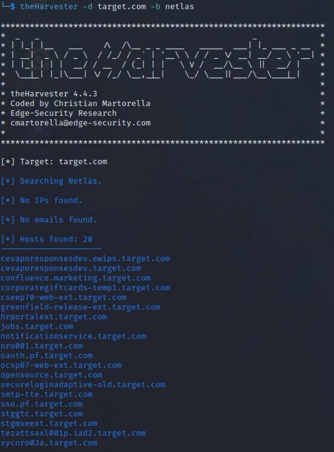 Command Result