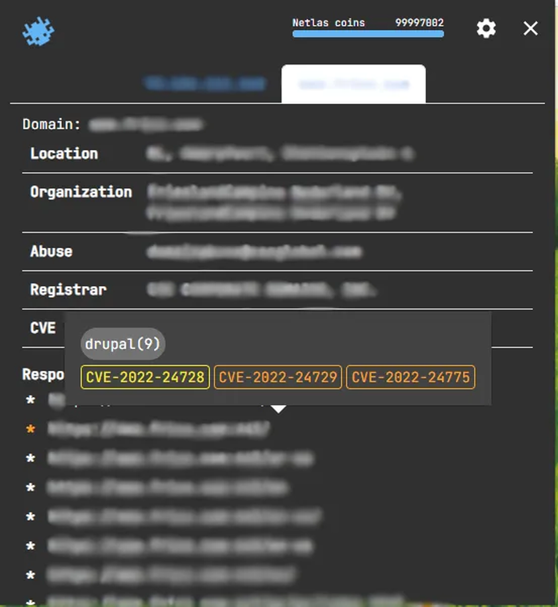 CVE Information in Details