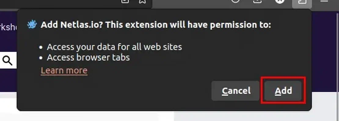 Add Confirmation