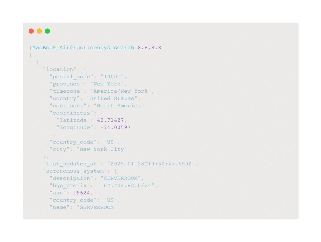 Censys CLI