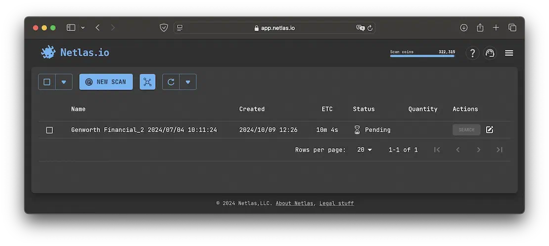 Netlas Private Scanner