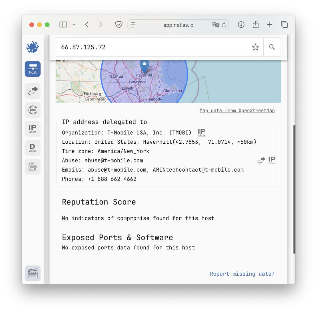 Netlas Mobile Carrier