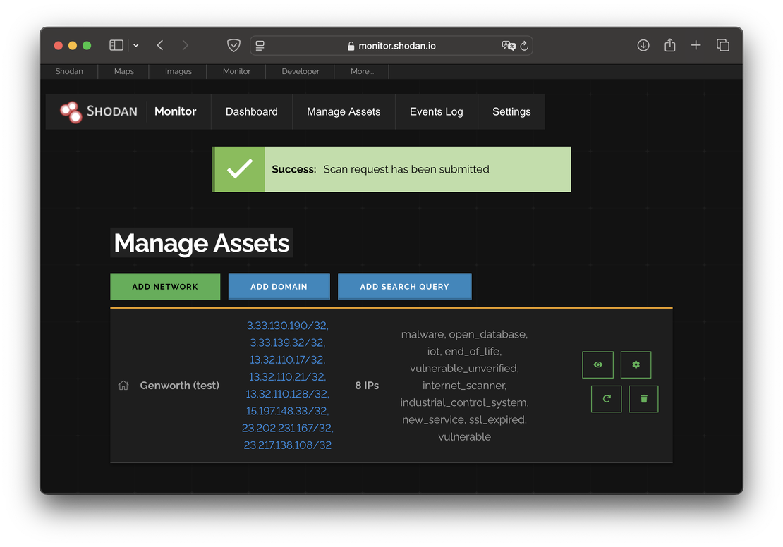 Shodan Scanner