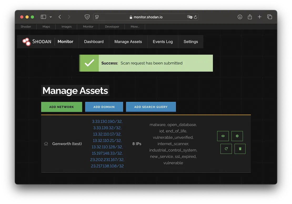 Shodan Scanner
