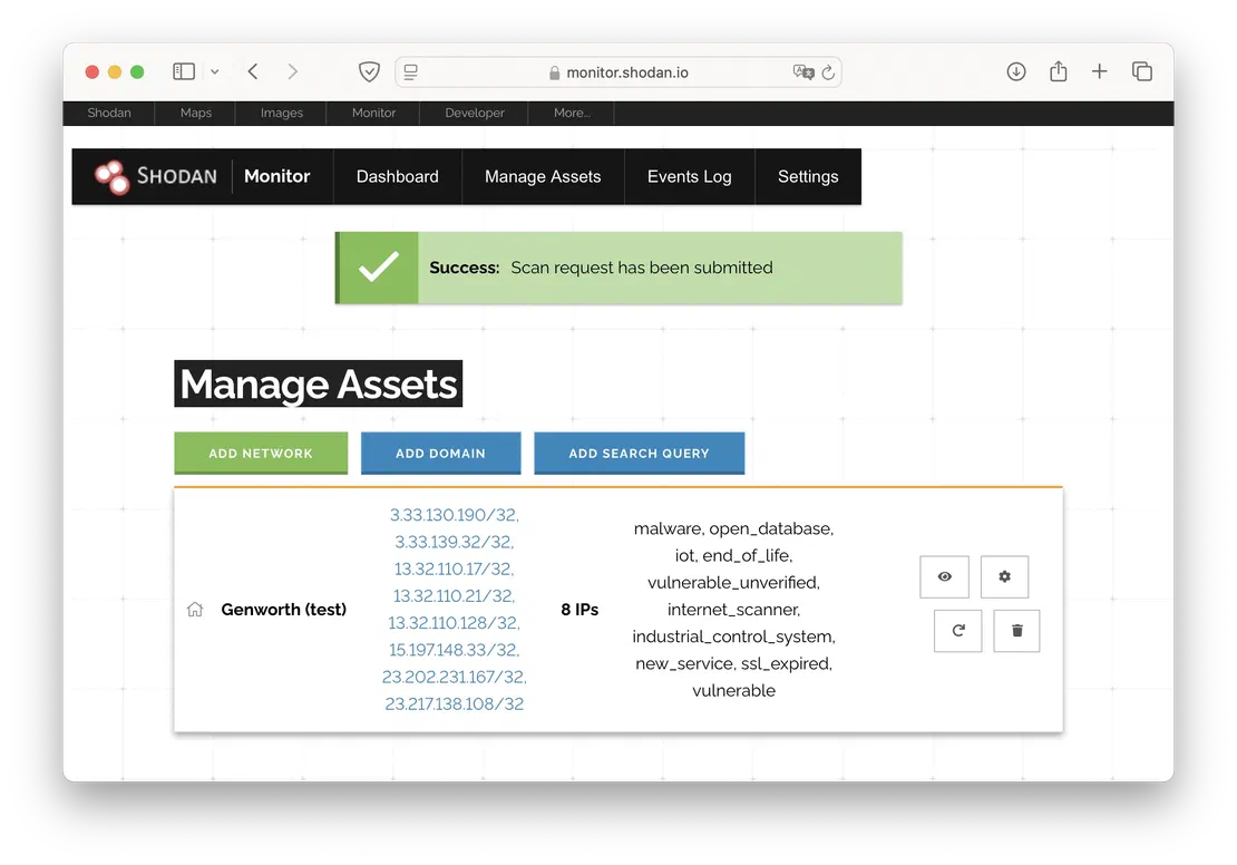 Shodan Scanner
