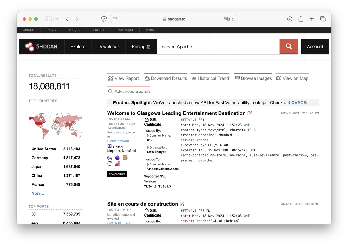 Shodan Search Engine