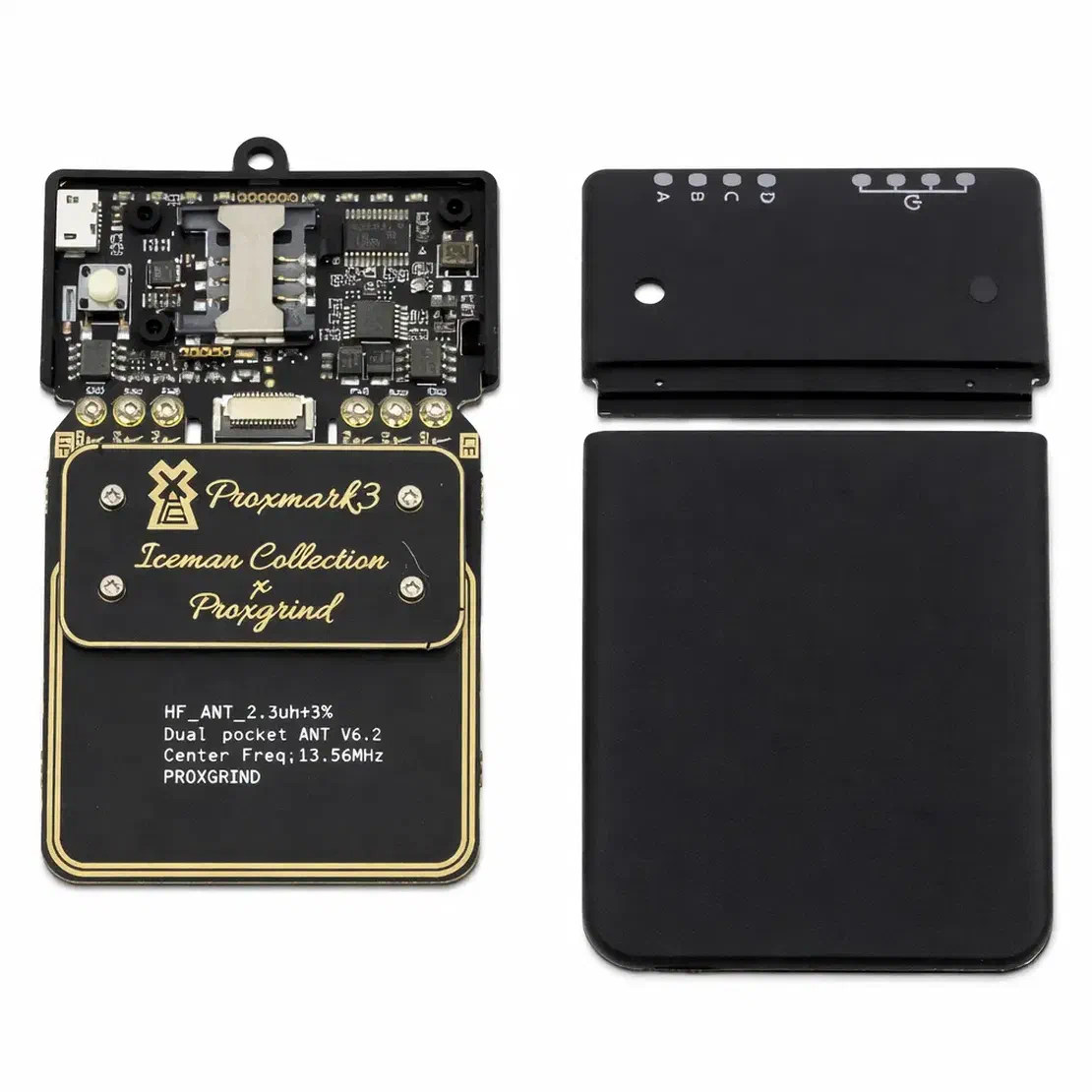 Proxmark3 RDV4 RFID/NFC research tool for analyzing access cards (device photo)