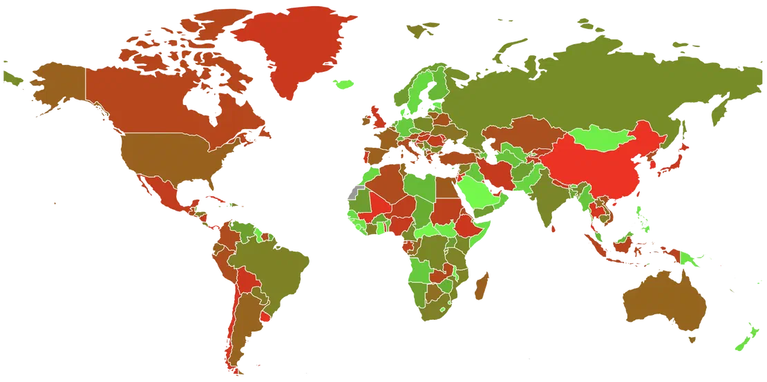 DNSSEC Validation Map 2025