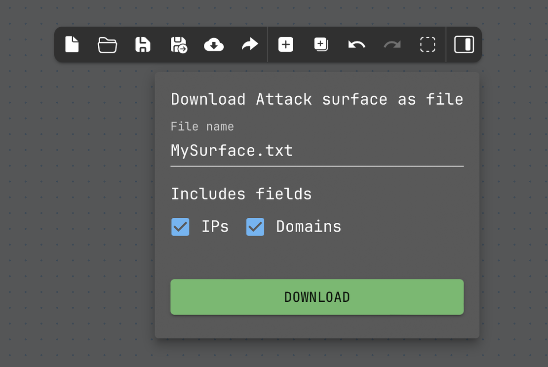 Netlas Attack Surface Dscivery - Export Attack Surface