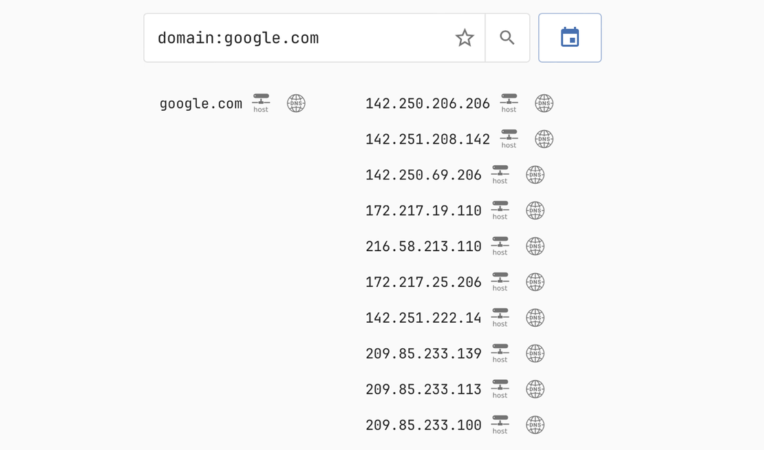 Netlas DNS Lookup - Forward DNS