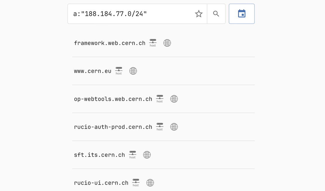 Netlas DNS Lookup - Reverse DNS