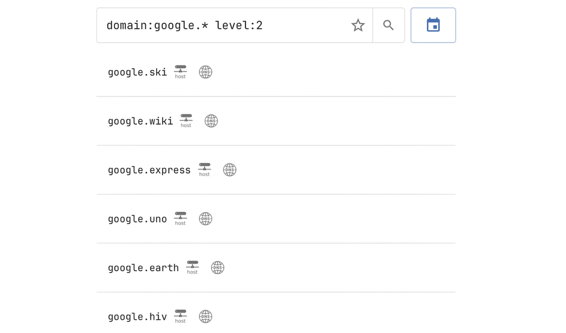 Netlas DNS Lookup - TLD enumeration