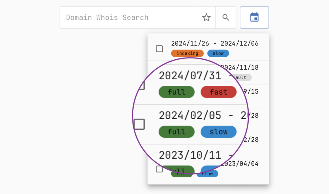 Netlas Domain WHOIS Lookup - Historical Data