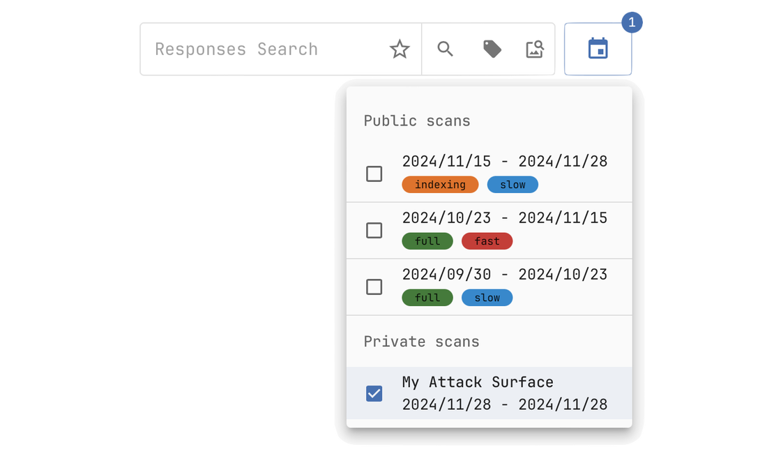 Netlas internet scan data - Private Scans