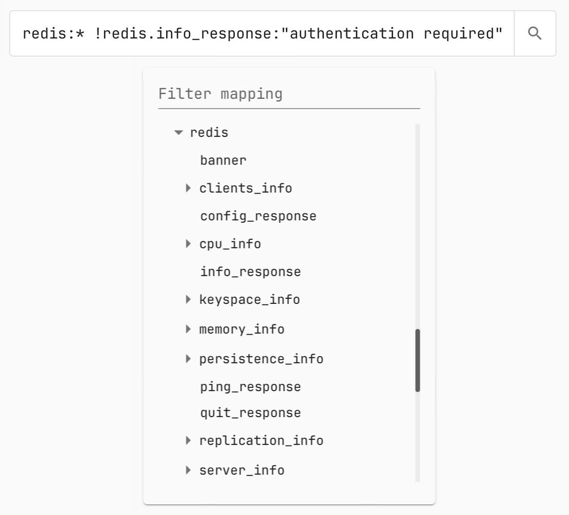 Netlas internet scan data - Using protocol fields