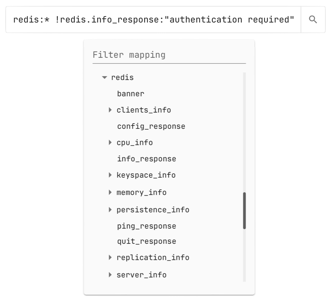 Netlas internet scan data - Using protocol fields