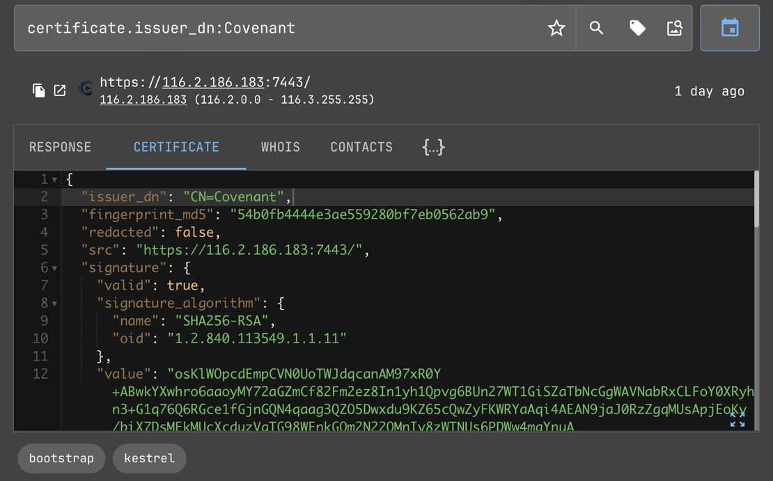 Netlas internet scan data - Threat intelligence capabilities