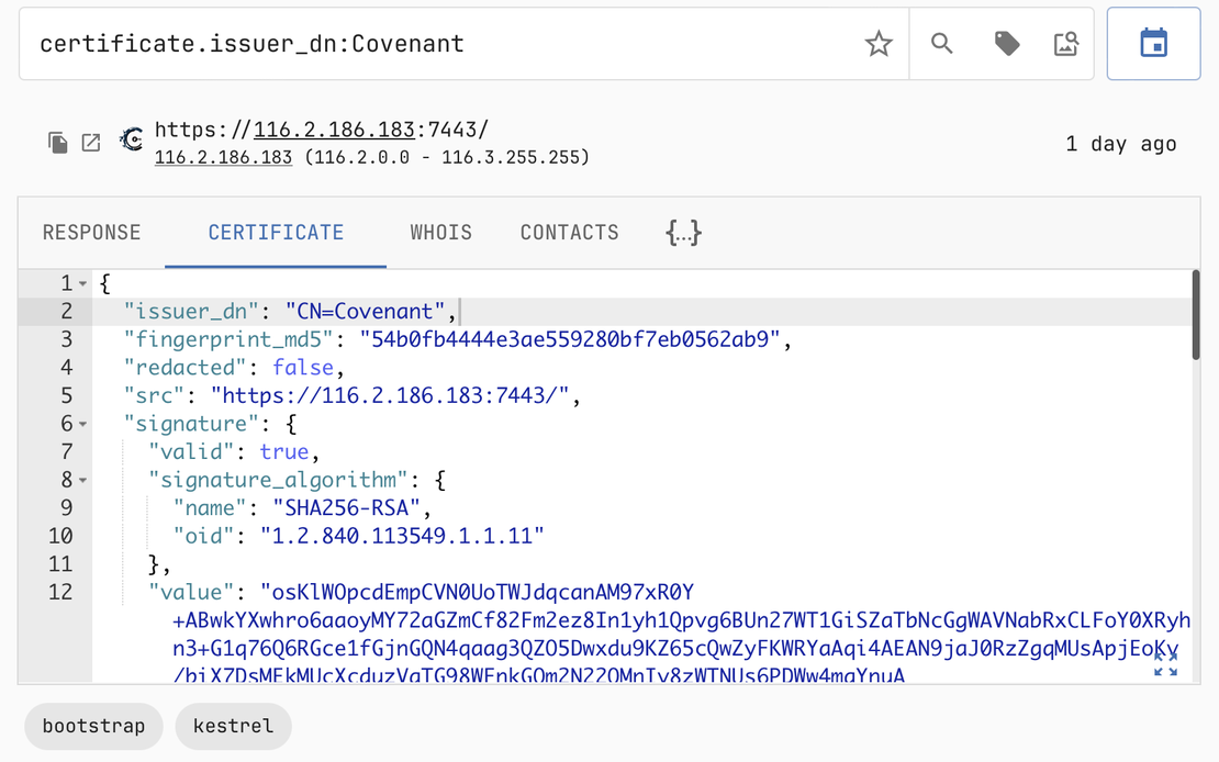 Netlas internet scan data - Threat intelligence capabilities