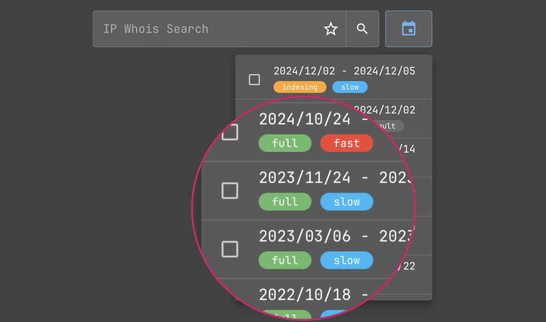 Netlas IP WHOIS Lookup - Historical Data