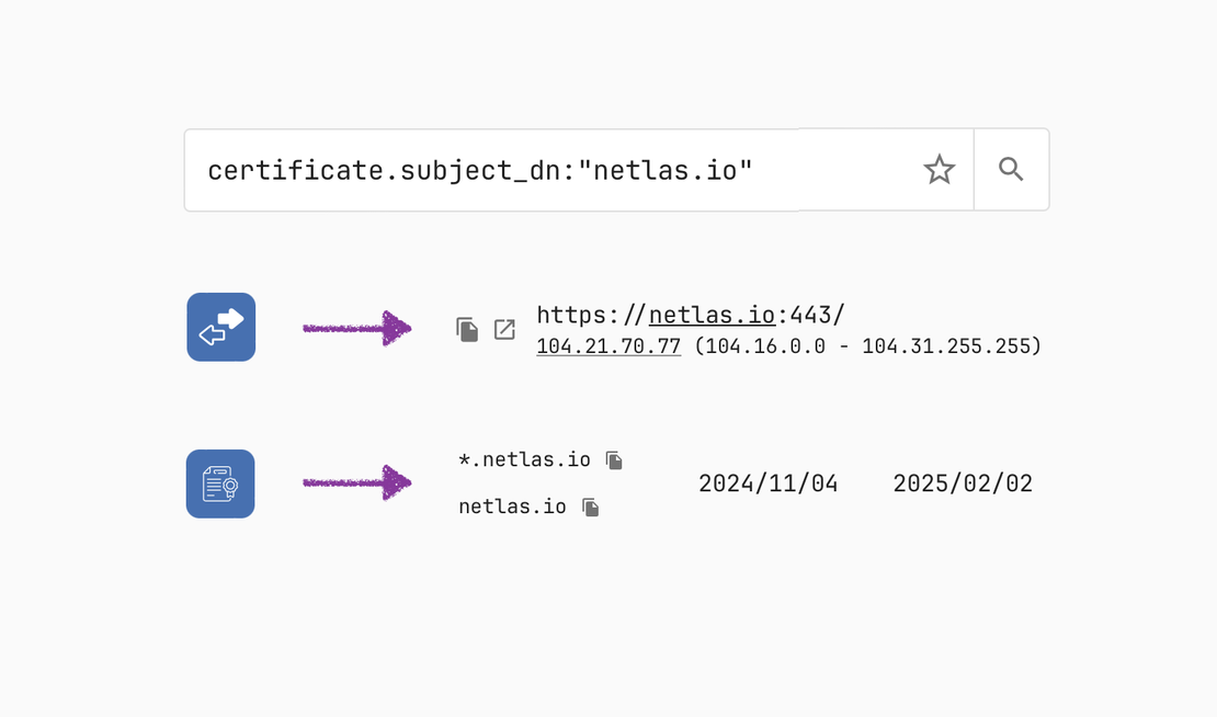 Netlas SSL Certifiacates – Search for Published Sertificates