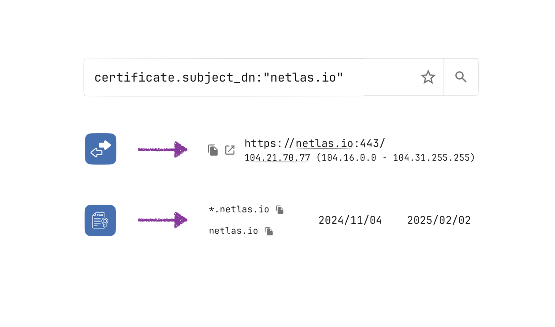 Netlas SSL Certifiacates – Search for Published Sertificates