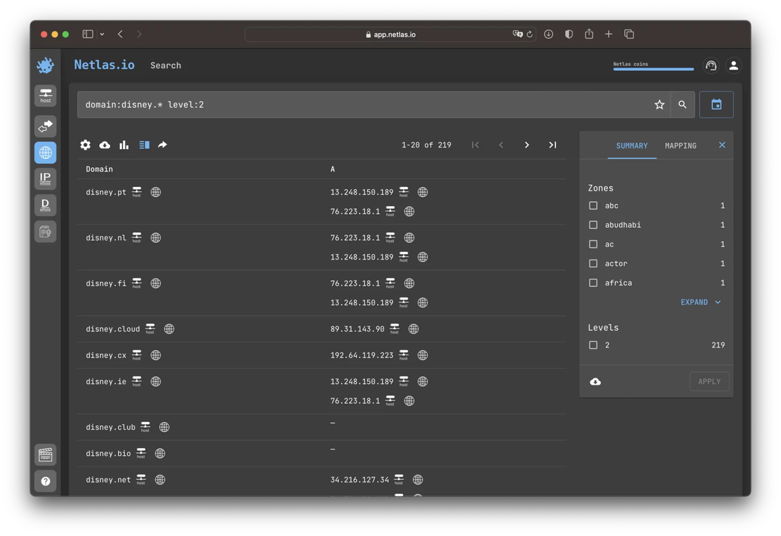 Search for the brand name in other TLDs