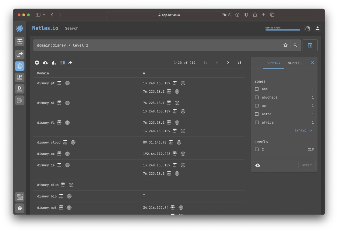 Search for the brand name in other TLDs